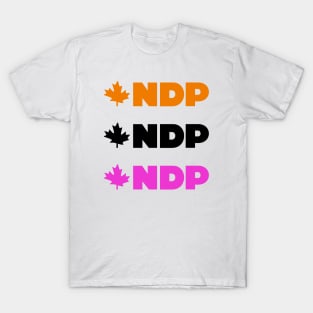 New Democratic Party - NDP Sticker Pack - Canada Politics T-Shirt